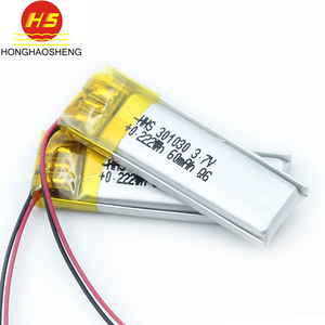 HHS 301030 3.7v 55mah 리포 배터리 <span class=keywords><strong>3mm</strong></span> 슬림 스피커 배터리 - Product Image 5