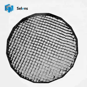 Selens 105cm 41 "16-Rib Beauty Dish Softbox Waben gitter