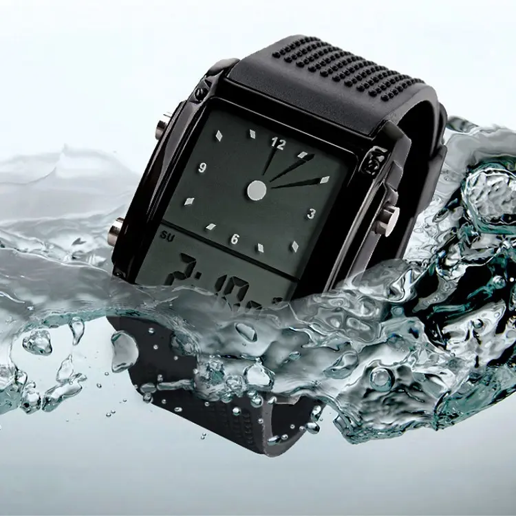 Build brand your own watches waterproof mens sport simple stylish digital watches