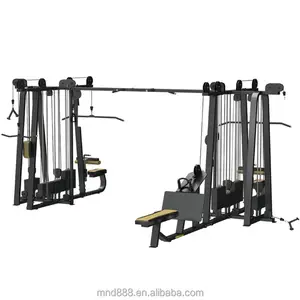 Équipement de fitness commercial pour salle de sport, <span class=keywords><strong>multi</strong></span>-stations <span class=keywords><strong>8</strong></span> en 1, équipement de sport de fitness, machine d'exercice, vente chaude - Product Image 1