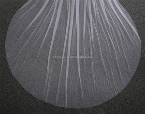 Soft Tulle <strong>Veils</strong> <strong>Wedding</strong> Bridal Cathedral <strong>Veil</strong> 3M <strong>Long</strong> - Product Image 4