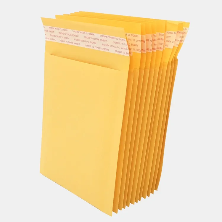 Заказной цветной воздушный пузырчатый почтовый пакет, пузырчатые почтовые пакеты, конверты из крафт-пузырчатой пленки