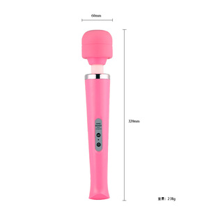 Inalámbrico inalámbrico usb de energía recargable av cuerpo erótico magia av masajeador vibrador - Product Image 2