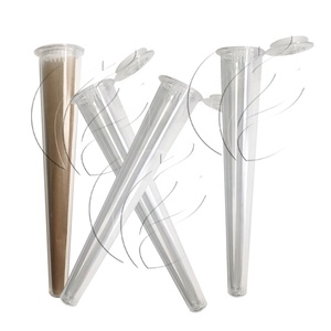 Pre Rolled Paper Joint Cones Holder Pop Top Tubes Doob Cone Joints Blunts Plastic Container