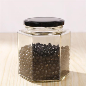 Bao Bì Rỗng Rõ Ràng Tùy Chỉnh Lưu Trữ 32 Oz Lục Giác Mật Ong Lọ Thủy Tinh Cho Mật Ong <span class=keywords><strong>1Kg</strong></span> - Product Image 1