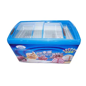 Used Ice Cream Freezer for Sale / Commercial Top-Open Door Used Ice Cream Freezer for Sale
