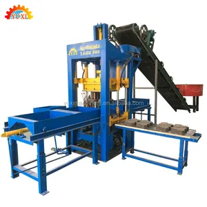 Yuxi QT3-20 máquina de bloqueio hidráulico automático, máquina para fabricação de tijolos de cimento, à venda na austrália