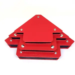 Heavy Type Triangle Welding Holder Arrow Positioner Fixer Locator without Switch magnetic fixed angle tool 25 50 75 LBS