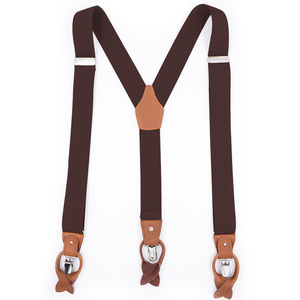 <span class=keywords><strong>Tirantes</strong></span> de Cuero Genuino Clásicos de Moda Marca LK con Doble Clip y Hebilla de Hierro, Diseño en Y, Cómodos y Duraderos <span class=keywords><strong>para</strong></span> <span class=keywords><strong>Camisa</strong></span> de <span class=keywords><strong>Hombre</strong></span> - Product Image 4