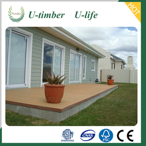 WPC jardín al aire libre cubierta de madera piso de baldosas - Product Image 3