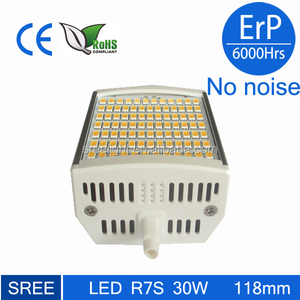 118 mm 30 w led R7S para fluter para sustitución de 300 w halógeno R7S - Product Image 2