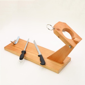 De bonne qualité respectueux de l'environnement en bois naturel <span class=keywords><strong>jambon</strong></span> <span class=keywords><strong>support</strong></span> de cadre <span class=keywords><strong>avec</strong></span> <span class=keywords><strong>couteau</strong></span> - Product Image 1