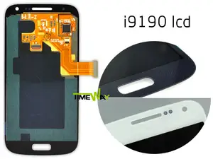 도매 좋은 품질 삼성 S4 미니 i9190 i9192 i9195 note3 LCD 화면( 프레임없이)