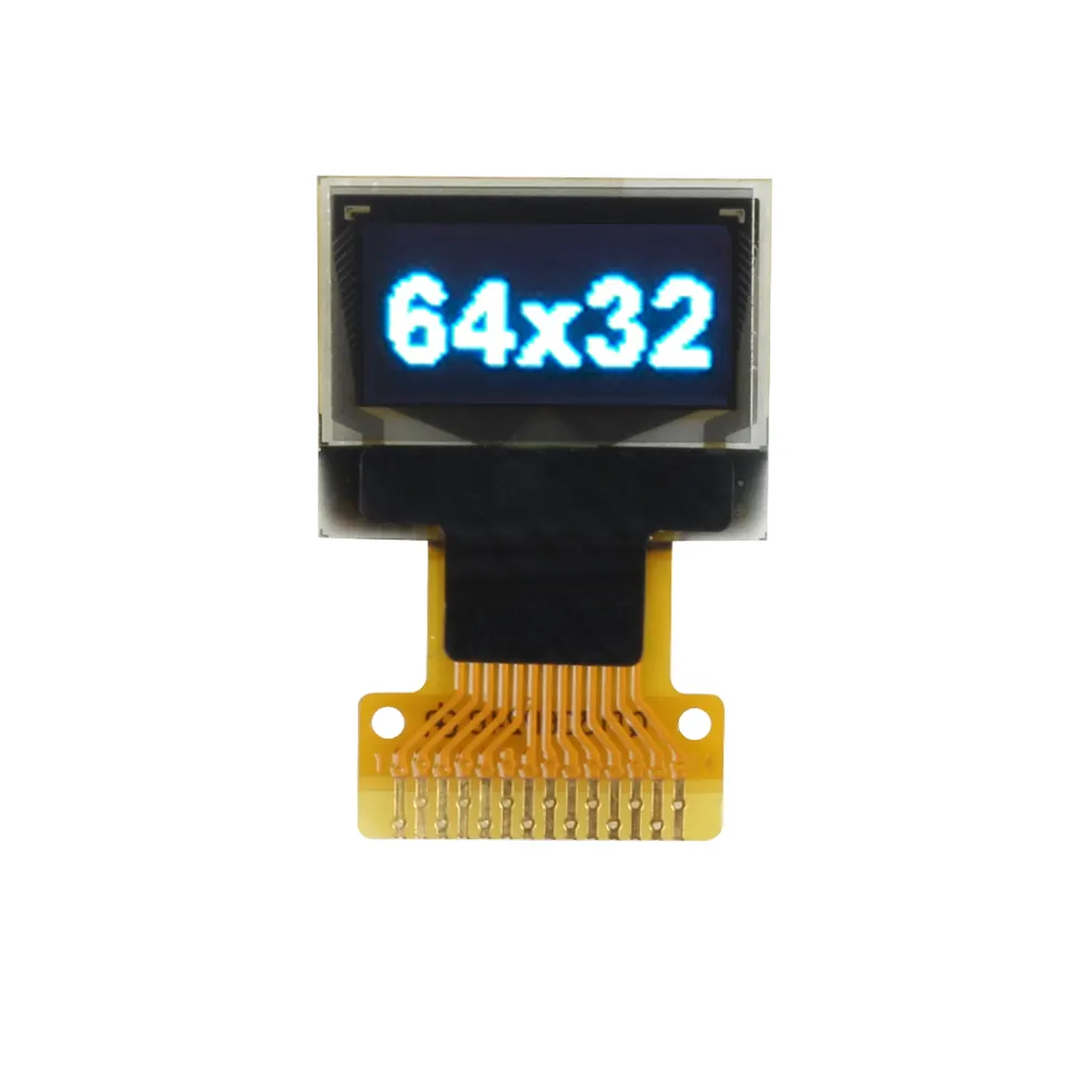 0.5 inç LCD ekran Microdisplay OLED ekran renk