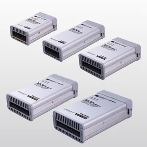 Hxf-gb系列防雨60W 150W 200W 300W 400W 12v 24v发光二极管电源户外驱动变压器，用于发光二极管灯和显示器