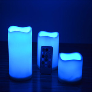 <span class=keywords><strong>Bougies</strong></span> <span class=keywords><strong>LED</strong></span> scintillantes électriques rechargeables sans flamme pour décor à la maison de Noël avec minuterie à distance - Product Image 2