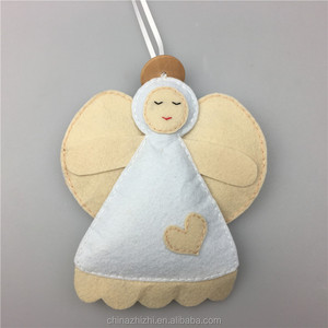 Decorazioni Natalizie <span class=keywords><strong>in</strong></span> Tessuto, Bambola Vintage Shabby Chic, Elfo di <span class=keywords><strong>Feltro</strong></span>, Angelo Natalizio <span class=keywords><strong>in</strong></span> Stoffa - Product Image 5