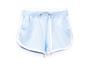 Miglior prezzo personalizzato logo bianco bianco semplice palestra pantaloncini donna ragazze pantaloncini - Product Image 4