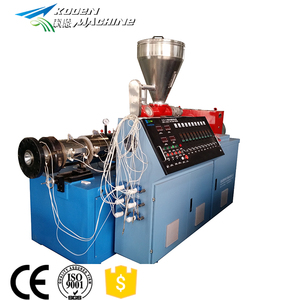Profilé de fenêtre en plastique pvc wpc en bois et plastique faisant la machine/ligne d'extrusion de profil upvc/machine d'extrudeuse de ligne de production - Product Image 5