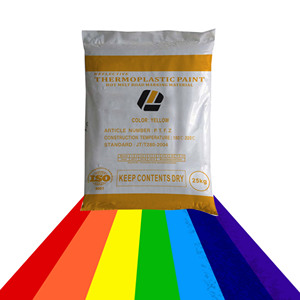 Peinture de marquage routier réfléchissante thermofusible Pigment jaune blanc pour revêtement thermoplastique et peinture pour routes de haute visibilité et de sécurité - Product Image 6