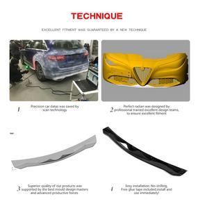 QV Stile Giulia In Fibra di Carbonio Paraurti Anteriore Labbro per <span class=keywords><strong>Alfa</strong></span> <span class=keywords><strong>Romeo</strong></span> Giulia Base Berlina 17-19 - Product Image 6