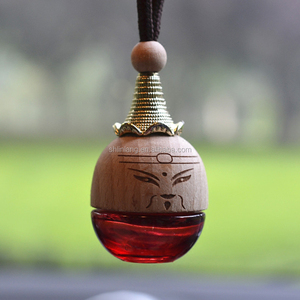 Botella vacía del ambientador del <span class=keywords><strong>perfume</strong></span> de la fragancia del difusor del coche de Shangai 5ml con el corcho divertido - Product Image 6