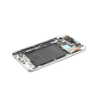 Mobil LCD ekran Samsung Galaxy not 3 için N900 N9005 N900A N900P N900T LCD ekran Digitizer çerçeve meclisi