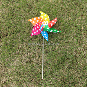 Khuyến Mại 6 Lưỡi Đảng Vườn Trang Trí Đám Cưới Nhựa Cối Xay Gió Cho Trẻ Em - Product Image 2