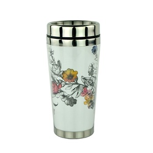 Quà Tặng Khuyến Mãi 15Oz 450ML Thép Không Gỉ Hai Lớp Bằng Kim Loại Cách Nhiệt Nước Cà Phê Giấy Chèn Tumblers - Product Image 4