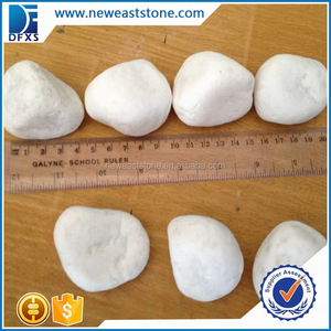 <strong>Garden</strong> Home Decoration Landscaping Snow <strong>White</strong> <strong>Pebbles</strong> for Sale - Product Image 3