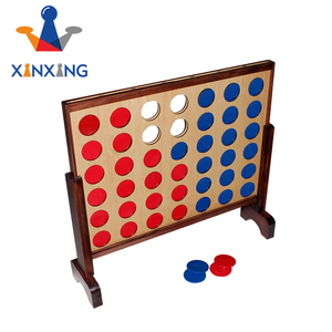 Gioco da Tavolo in Legno Quattro in Fila, Gioco Educativo Classico per Bambini e Famiglia - Product Image 3