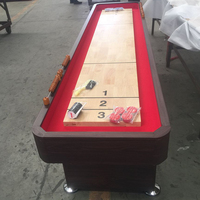Table de jeu de shuffleboard classique en bois massif SZX 8 pieds 9 pieds 12 pieds à vendre en Chine
