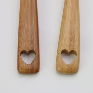 Cucchiaio a Cuore in Legno di Bambù e Acacia Ecologico per San Valentino e Festa della Mamma - Product Image 3