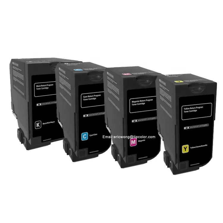 Lexmark — imprimante Laser couleur CS720 CS725, cartouche de Toner, Compatible avec les machines MFP, CS725, nouveau