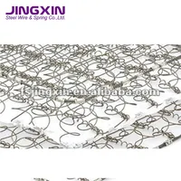 Nuovo modello personalizzato di compressione bobine bonnell materasso sorgenti coilings a forma di Clessidra primavera