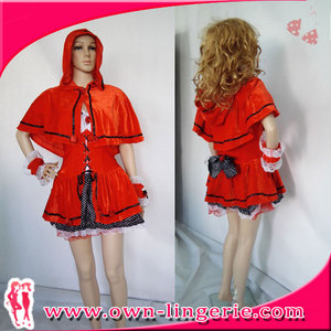 Disfraces <span class=keywords><strong>de</strong></span> <span class=keywords><strong>halloween</strong></span> para las mujeres sexy fantasy cosplay caperucita roja uniformes del juego vestido <span class=keywords><strong>de</strong></span> lujo <span class=keywords><strong>outfit</strong></span> ropa - Product Image 6