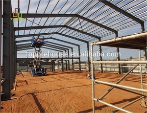 TOPPRE Maison préfabriquée d'<span class=keywords><strong>occasion</strong></span> à faible coût Entrepôt en acier Atelier de construction en fibre de verre Nz Entrepôt industriel bon marché - Product Image 3