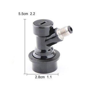 Los conectores del líquido / del gas de la <span class=keywords><strong>desconexión</strong></span> del barril de la cerradura de la bola dispensador del conector del barril - Product Image 2