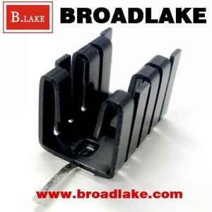 Dissipateur thermique en aluminium avec clip, pour moto - Product Image 2