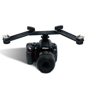 Accesorios de fotografía de Vídeo fotográfico soporte de luz de zapata doble negra soporte de paraguas de Flash - Product Image 1