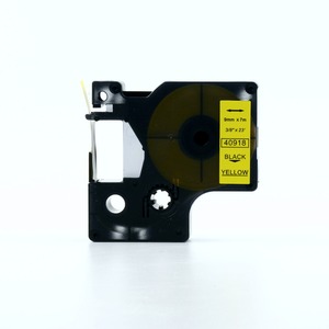 <span class=keywords><strong>Nastro</strong></span> per etichette PUTY <span class=keywords><strong>DYMO</strong></span> 40918 s0720730 Nero su Giallo Compatibile con LabelManager 3/8" x 23' - Product Image 2