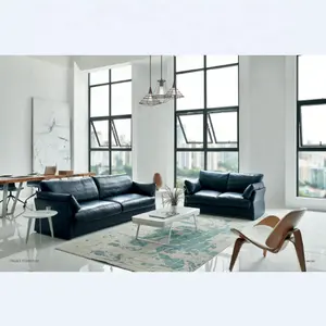 China leather sofa shanghai modern corner sofa modern furniture