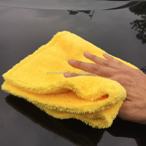 Buena calidad 70 poliéster 30 poliamida Extra absorbente sin bordes coche detalle toalla paño de microfibra para lavado automático pulido - Product Image 1