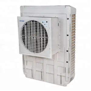 solar evaporative energy save air cooler wall mounted use water air conditioner