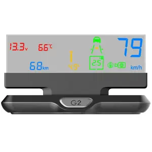 2019 Hot sale Kingauto smart car 4.1 inch mini screen HUD hud display Speed, fuel consumption, TPMS and so on color head up