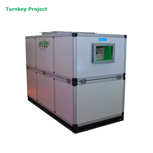 AHU Trao Đổi Nhiệt Upflow DX Cuộn Dây Không Khí Xử Lý HVAC Đơn Vị - Product Image 2