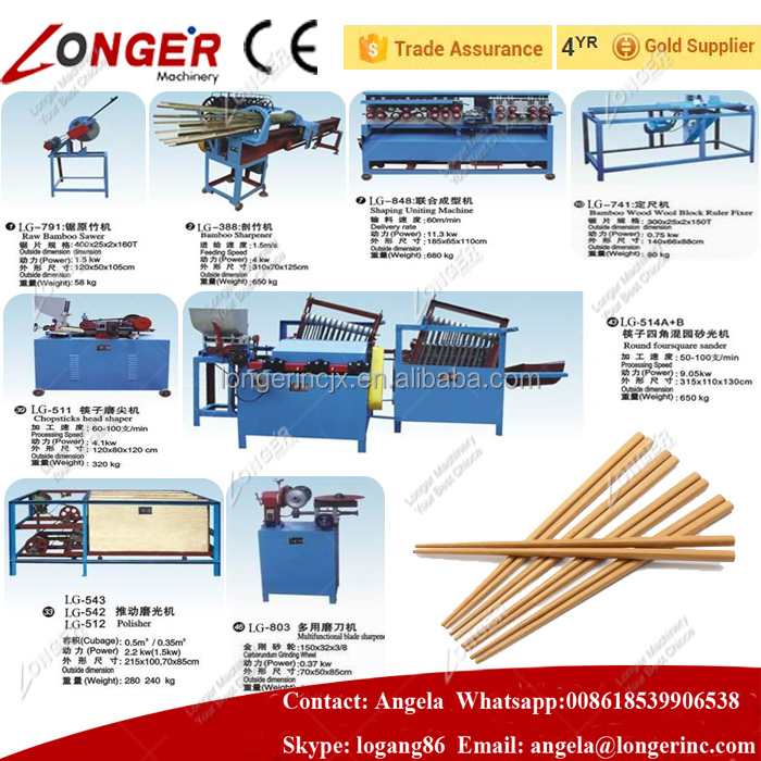 Профессиональная машина для производства бамбуковых палочек с сертификатом CE