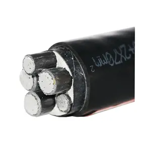 NA2XY-Cable de alimentación de aluminio aislado, 4 núcleos, PVC