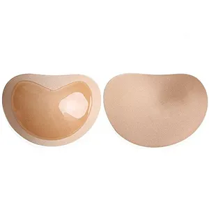 Silicone Adhesive Bra Pads Inserts Push Up Sticky Bra Pad facke breast silicone Enhancer bra inserts padded