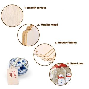100 pezzi set etichette artigianali <span class=keywords><strong>in</strong></span> <span class=keywords><strong>legno</strong></span> non finito artigianato <span class=keywords><strong>in</strong></span> <span class=keywords><strong>legno</strong></span> <span class=keywords><strong>fai</strong></span> <span class=keywords><strong>da</strong></span> <span class=keywords><strong>te</strong></span> etichette regalo <span class=keywords><strong>in</strong></span> <span class=keywords><strong>legno</strong></span> vuote appese naturali con foro e spago di iuta - Product Image 3